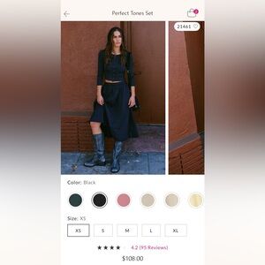 Perfect tones set by Free people.